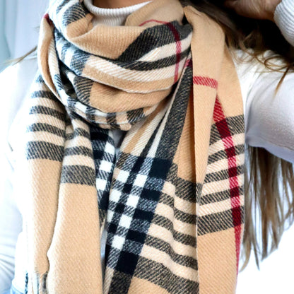 Cachecol em Xadrez | Várias Cores