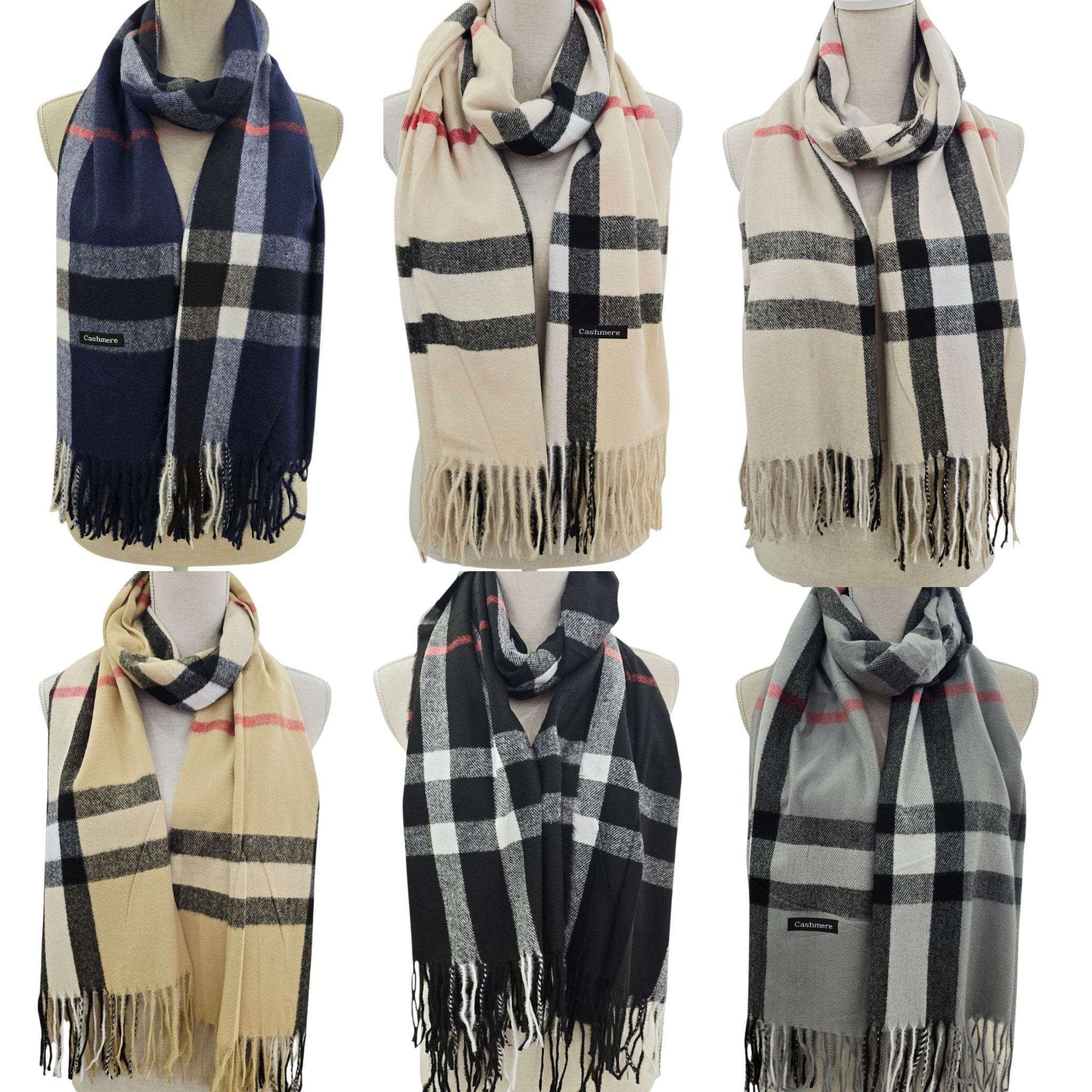 Cachecol em Xadrez | Várias Cores