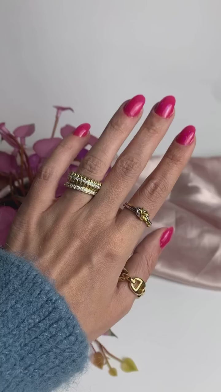 ALIAH | Anel em Aço Inoxidável