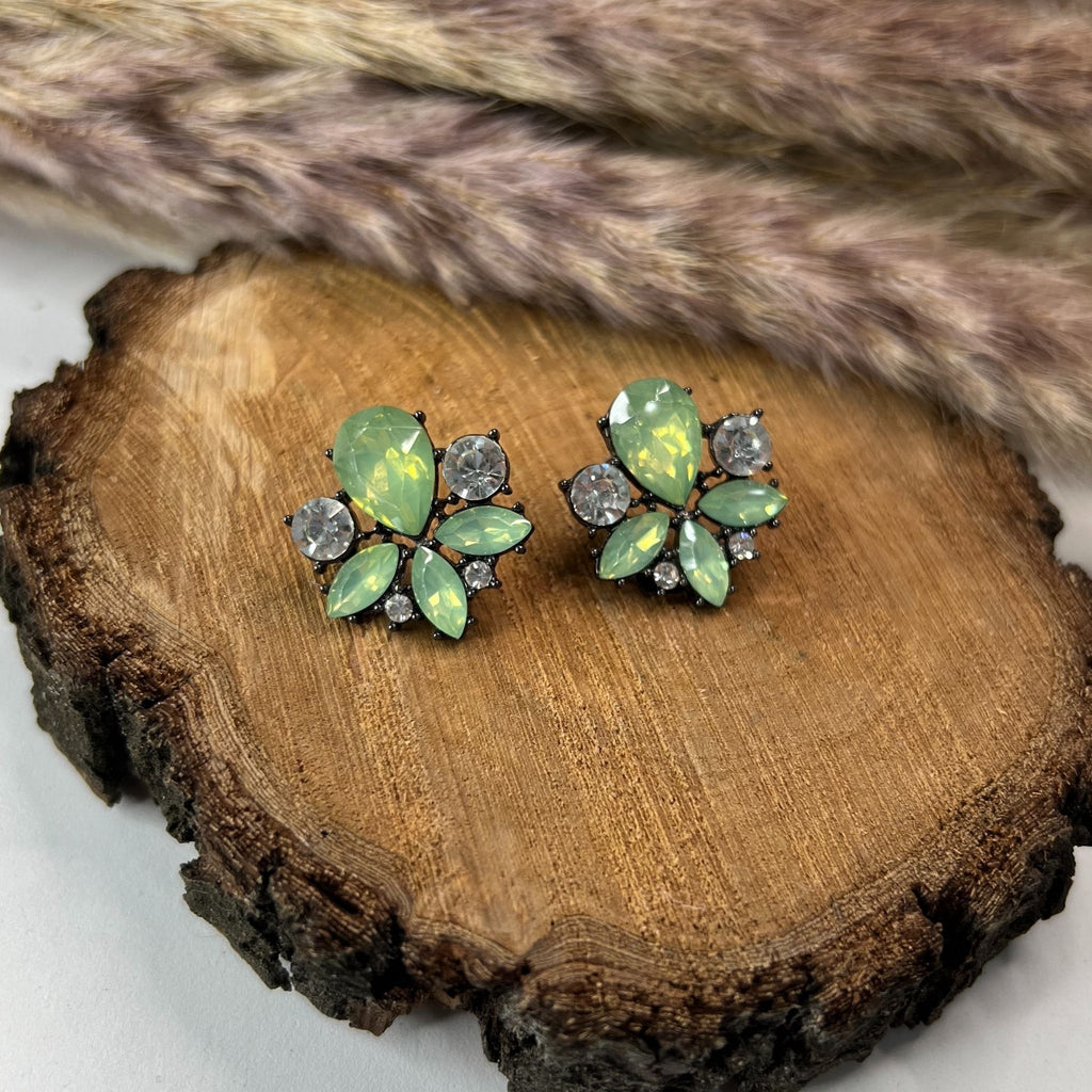 Brincos com cristais