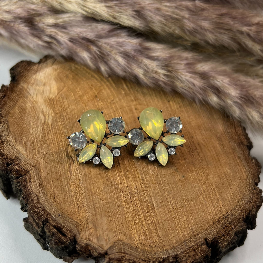 Brincos com cristais