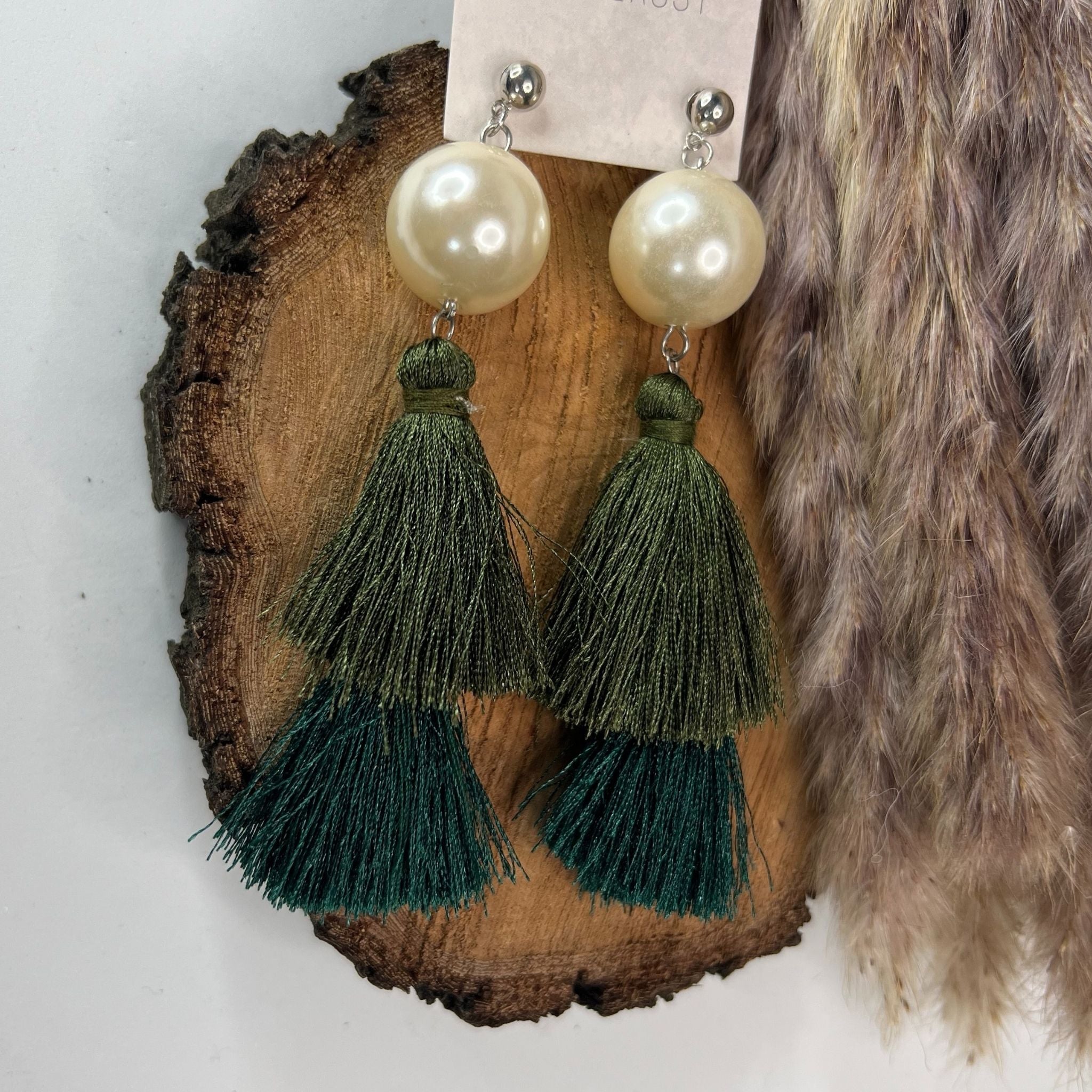 Brinco maxi frufru (várias cores)