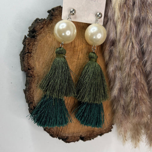 Brinco maxi frufru (várias cores)