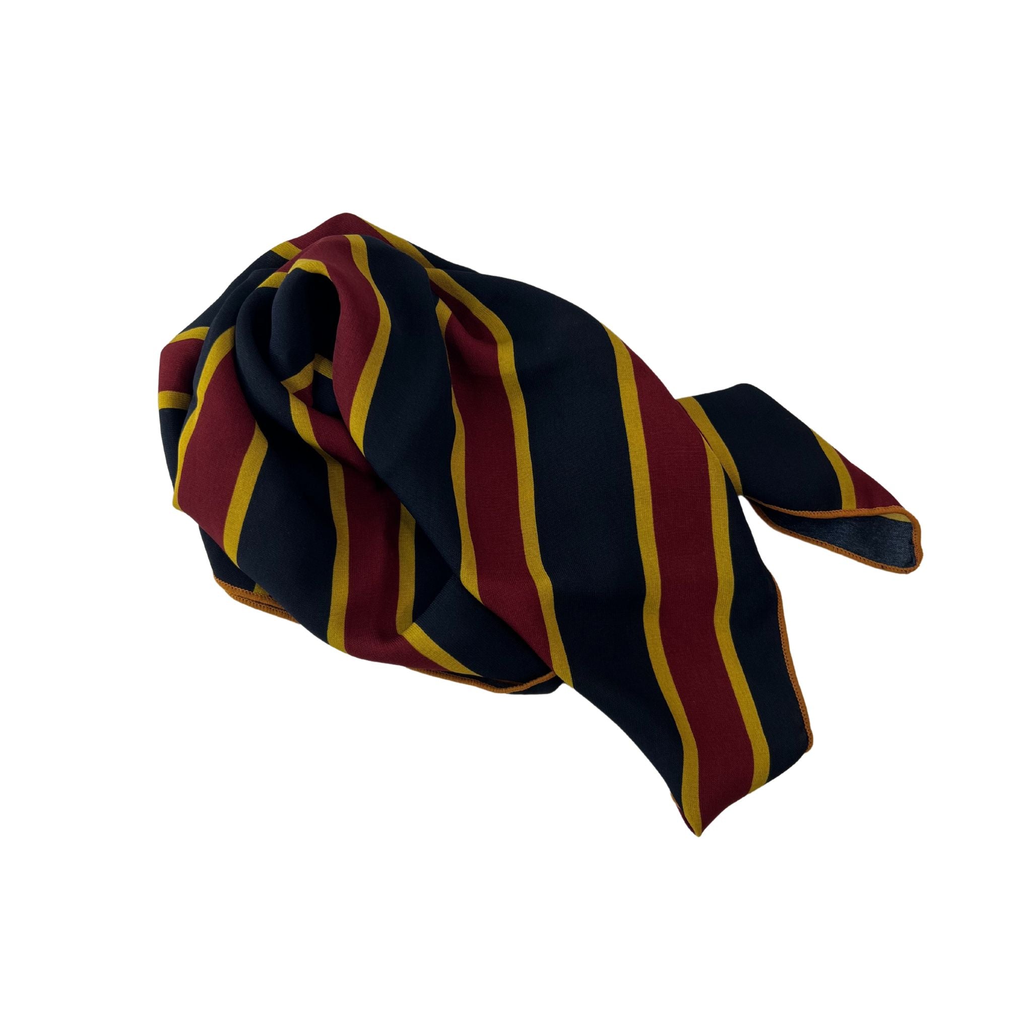 Lenço mini acetinado riscas